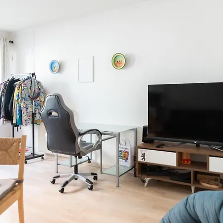 Lejlighed Charming Design Studio With Balcony Paris